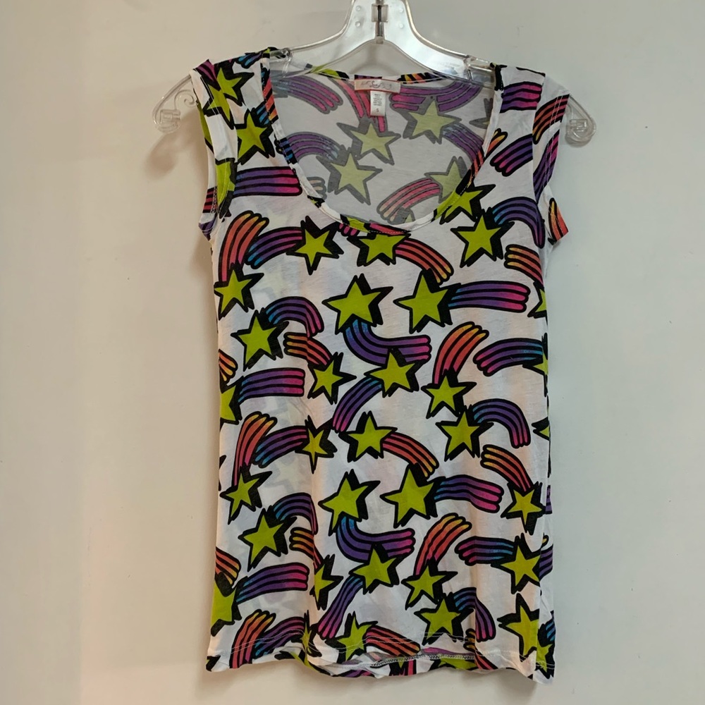Lux Cotton Star Print Tank